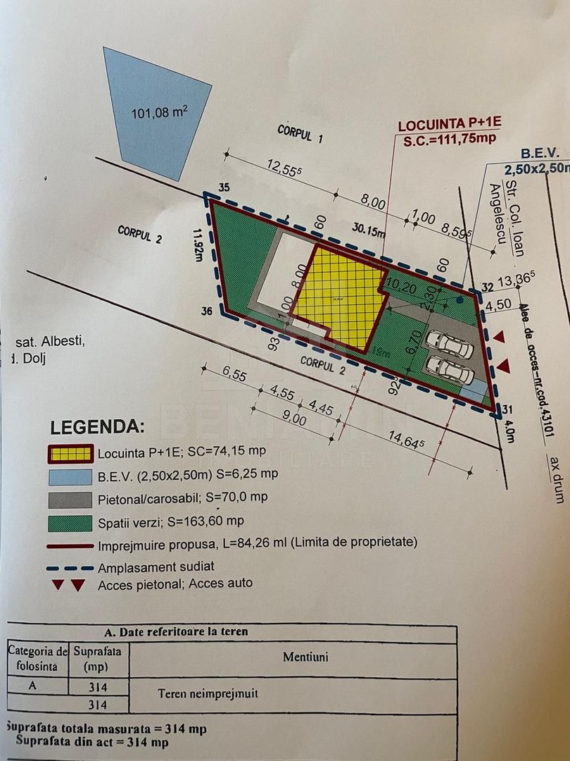 Teren Intravilan cu Autoriztie de Constructie Valabila-Albesti - foto 5 Teren Intravilan cu Autoriztie de Constructie Valabila-Albesti - foto 5