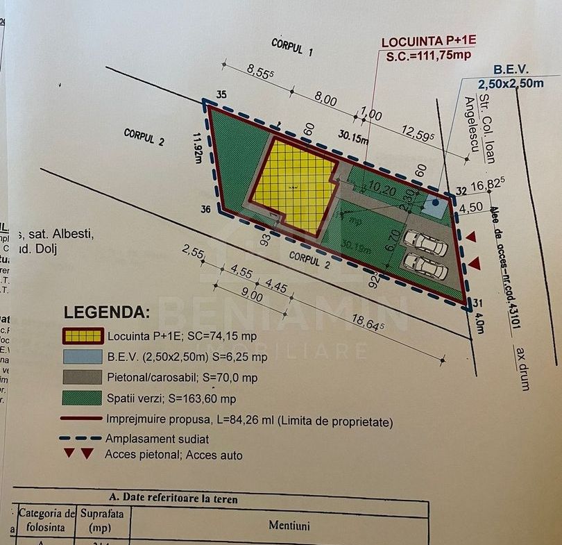 Teren Intravilan cu Autoriztie de Constructie Valabila-Albesti - foto 6