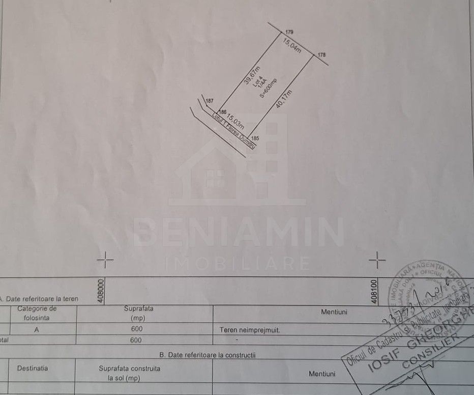 Teren intravilan - 600mp - posibilitate exindere - Selgros - foto 4