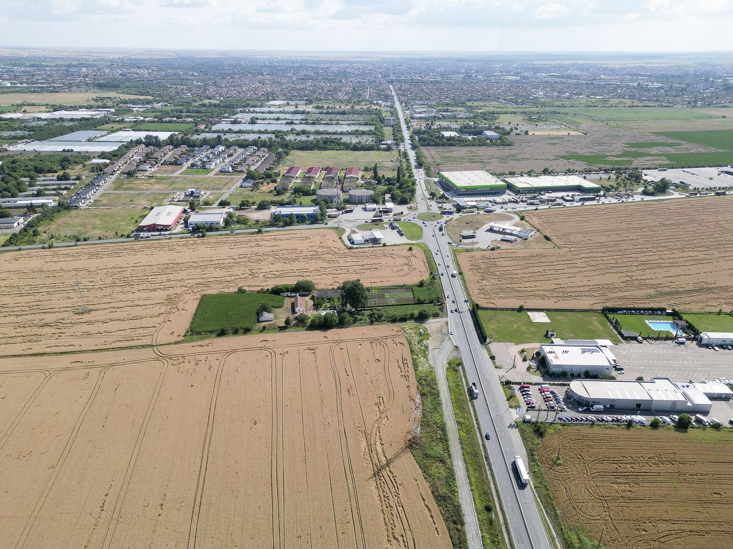 Teren 7653mp cu PUZ aprobat DN Arad Oradea - foto 4