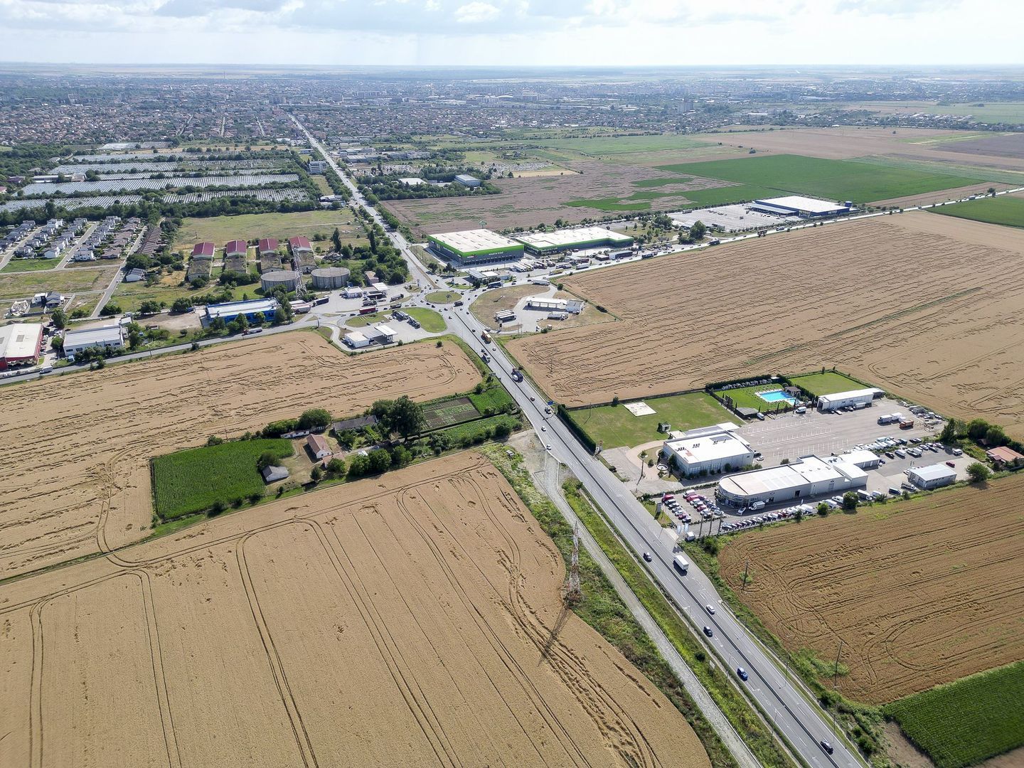 Teren 7653mp cu PUZ aprobat DN Arad Oradea - foto 6