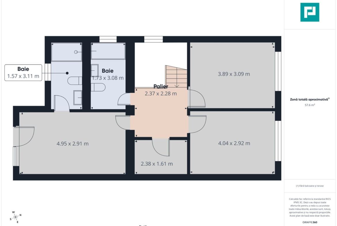 Duplex Premium -5 camere la cheie Moșnița Nouă - foto 8