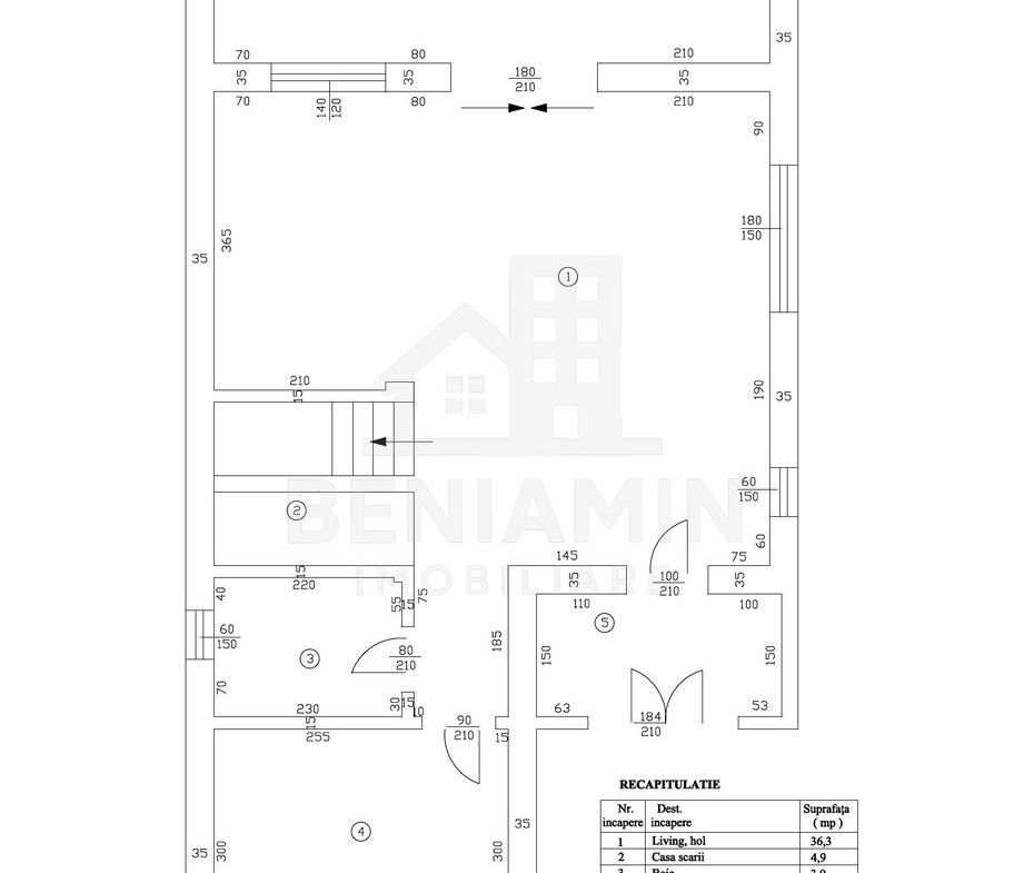 Casa P+1 Toate utilitatile 400mp teren-3 dormitoare-3 bai-La cheie - foto 8