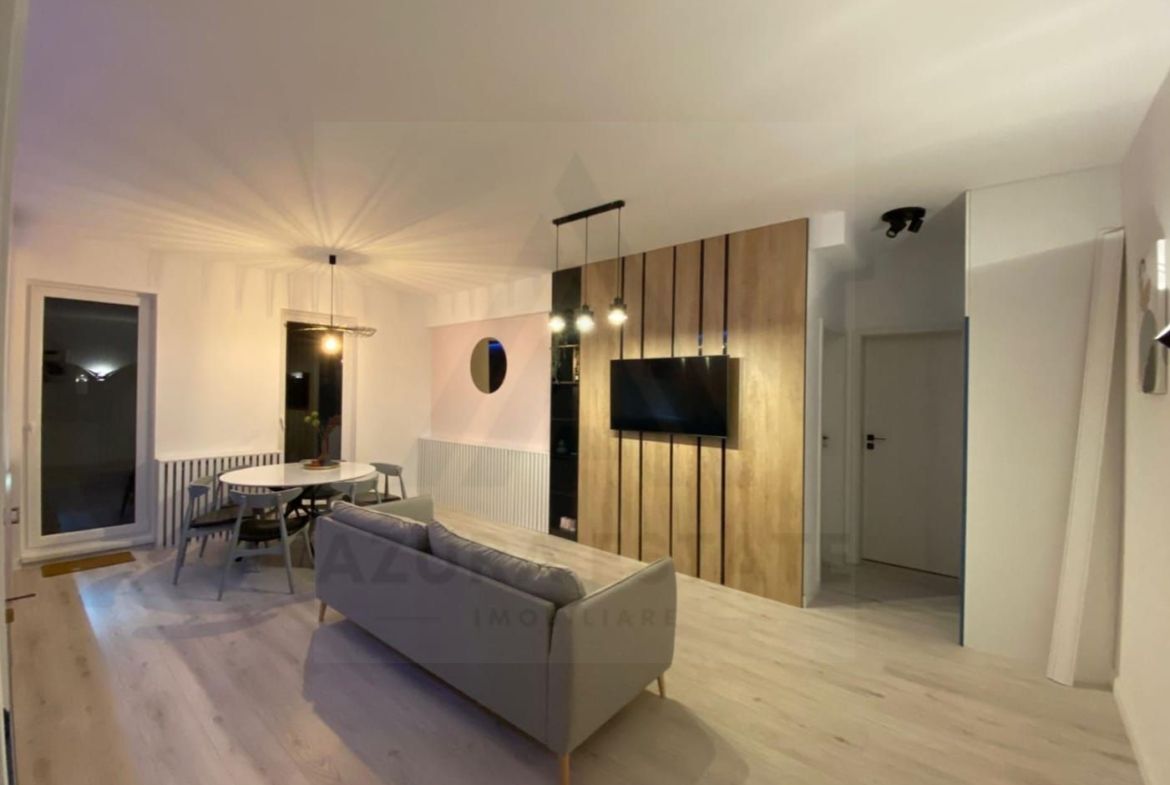 Apartament modern 3 camere balcon 5 mp utili si parcare zona Centrala - foto 2