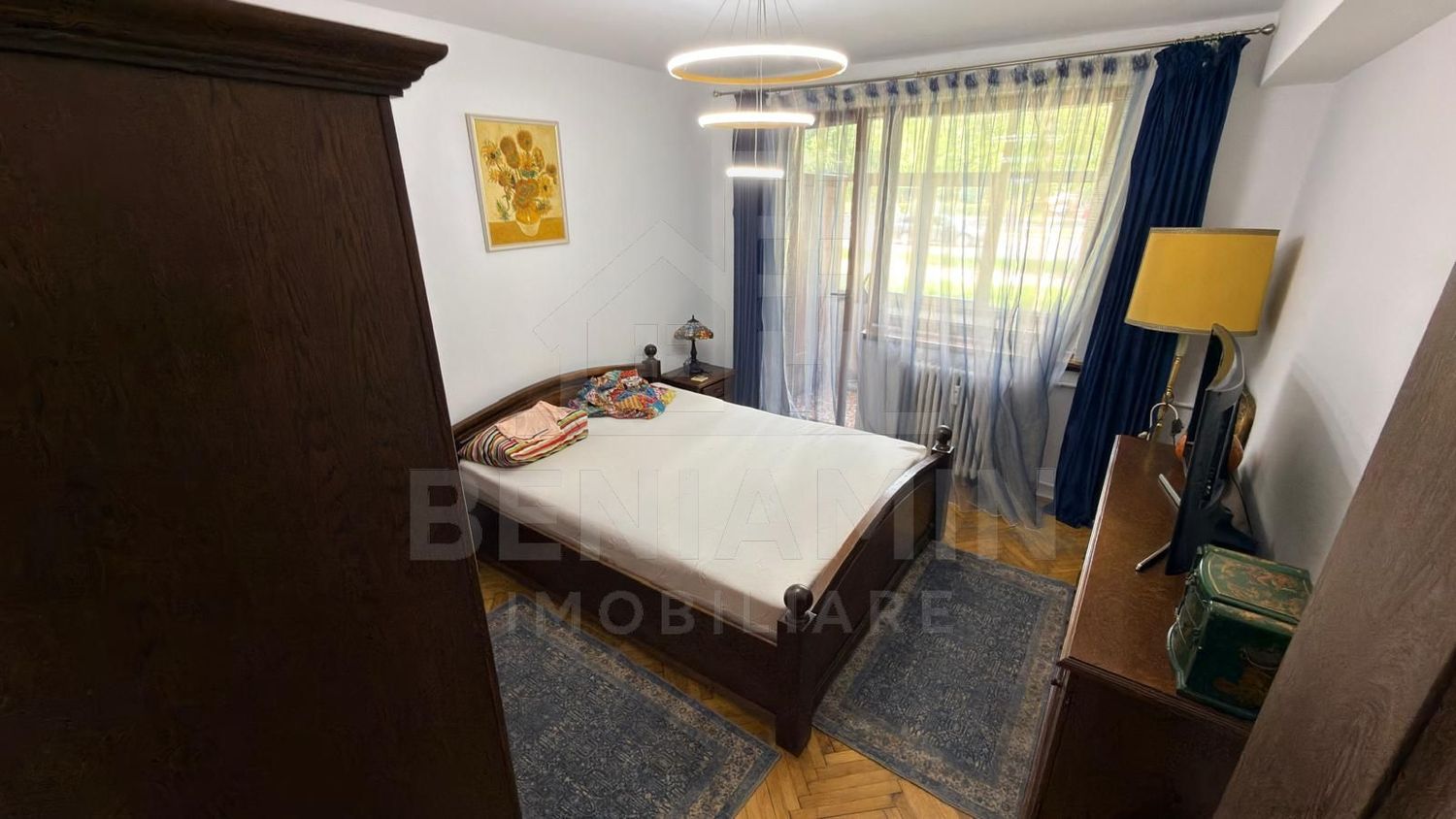 Apartament 3 camere Calea Bucuresti parter mobilat si utilat 56mp - foto 5