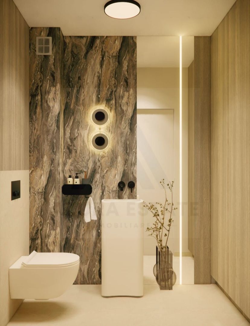 Apartament 3 camere 66 mp utili etaj 2 terasa 9 mp 2 băi zona Strand - foto 7