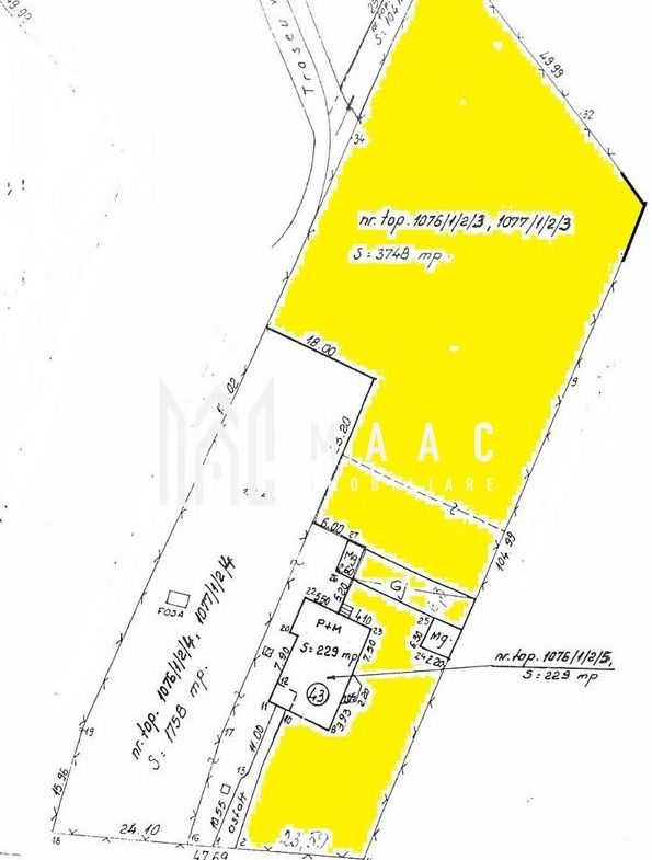Teren intravilan 3500 mp | Vasile Aaron, Sibiu | construcții, acces direct - Imagine principala