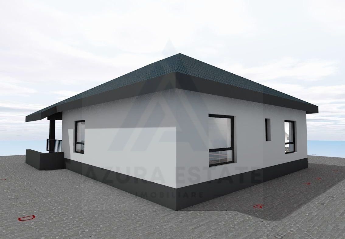 Casa premium pe un singur nivel 4 camere terasa pivnita Cristian - foto 2