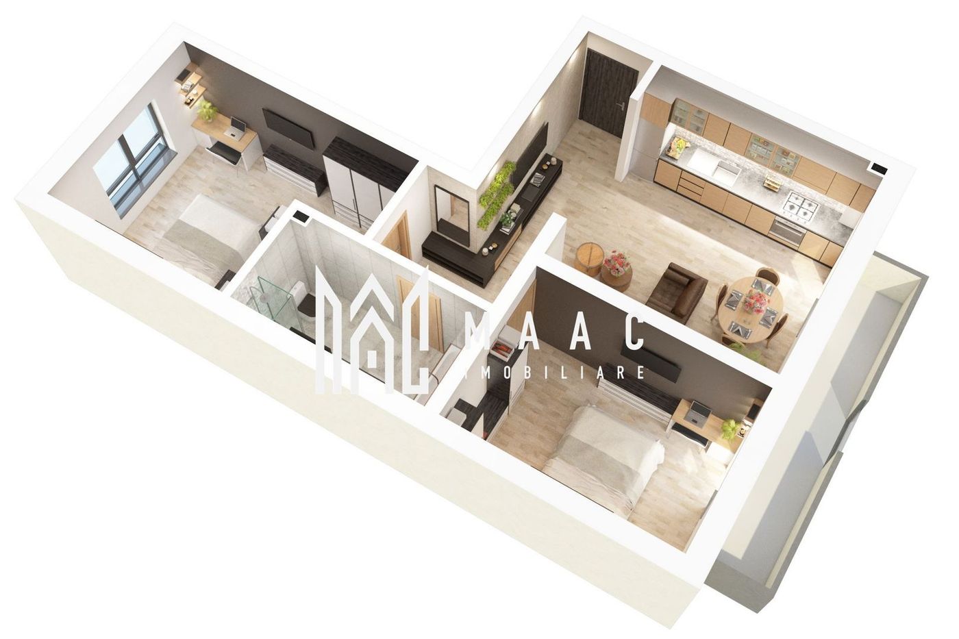 Apartament nou 3 camere Sibiu | Doamna Stanca | Comision 0 - Imagine principala