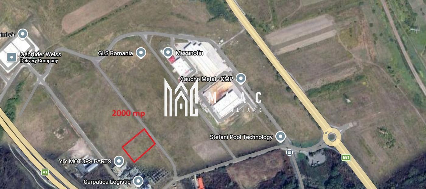 Teren industrial 2000 mp Autorizatie Selimbar Parc - foto 2