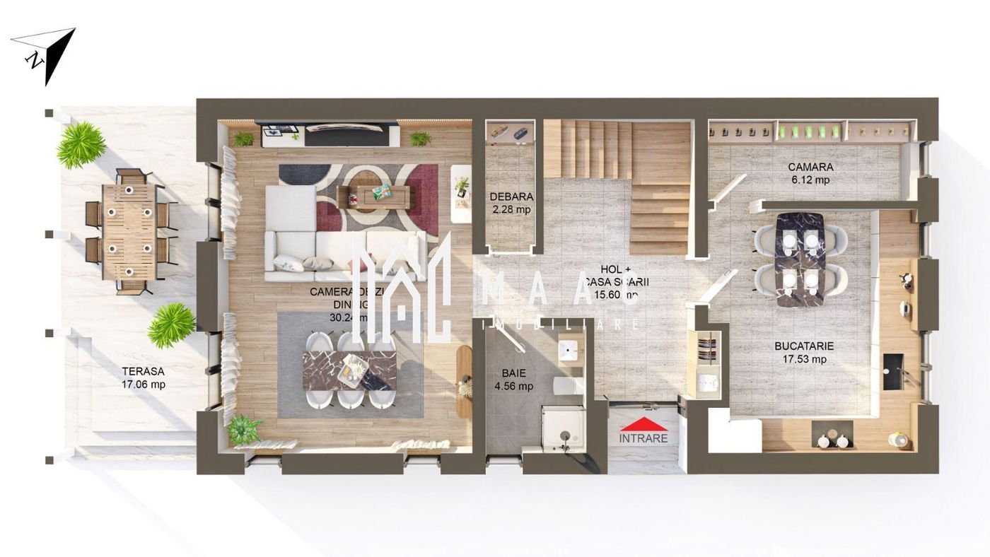 Casa individuala | 4 camere | La cheie | 644 MP | Selimbar - foto 3