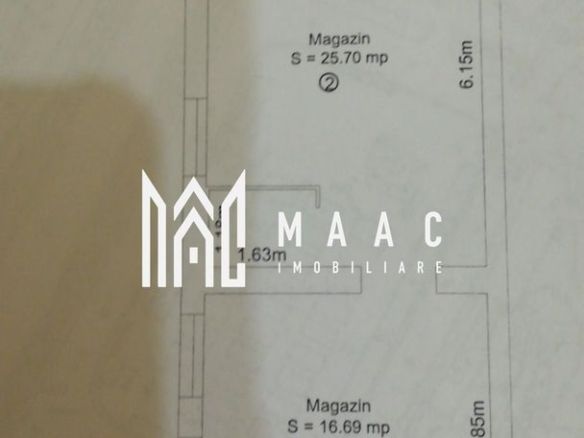 Spațiu comercial | 42,39MPU | Zona Centrală | Acces stradal