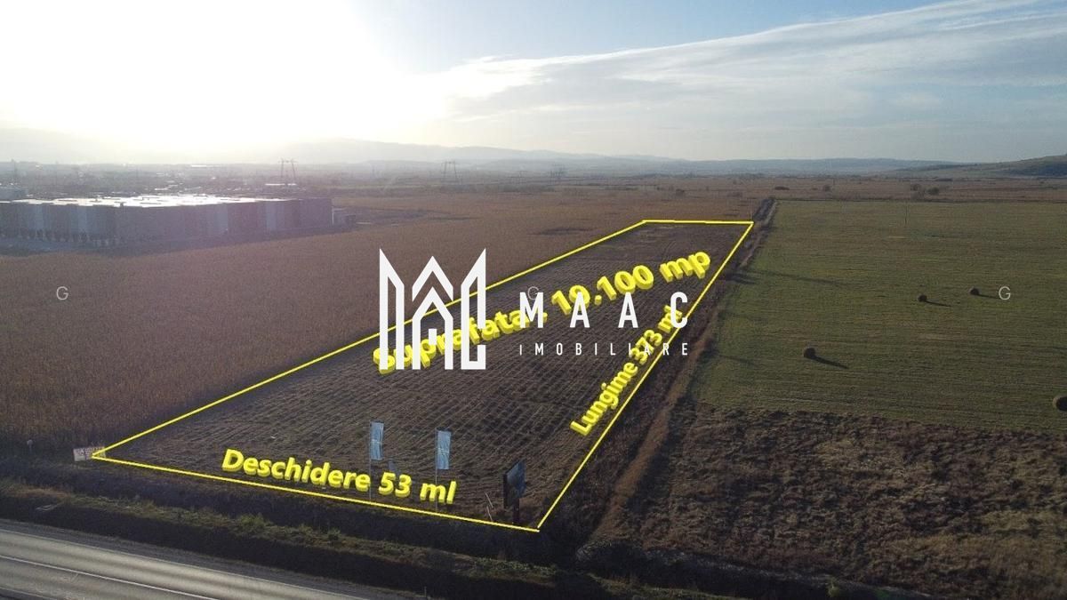 Teren industrial/ comercial I 19.100 mp I Front 53ml I DN14 - Imagine principala