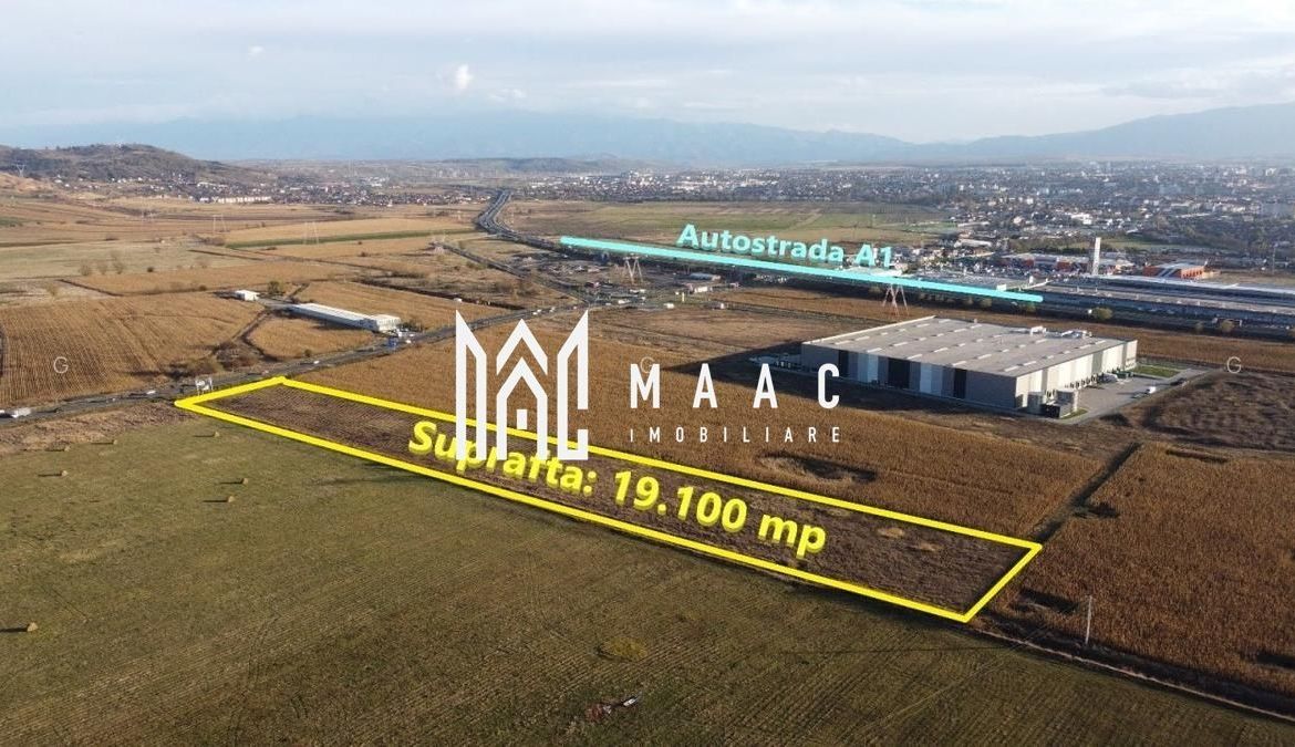 Teren industrial/ comercial I 19.100 mp I Front 53ml I DN14 - foto 2