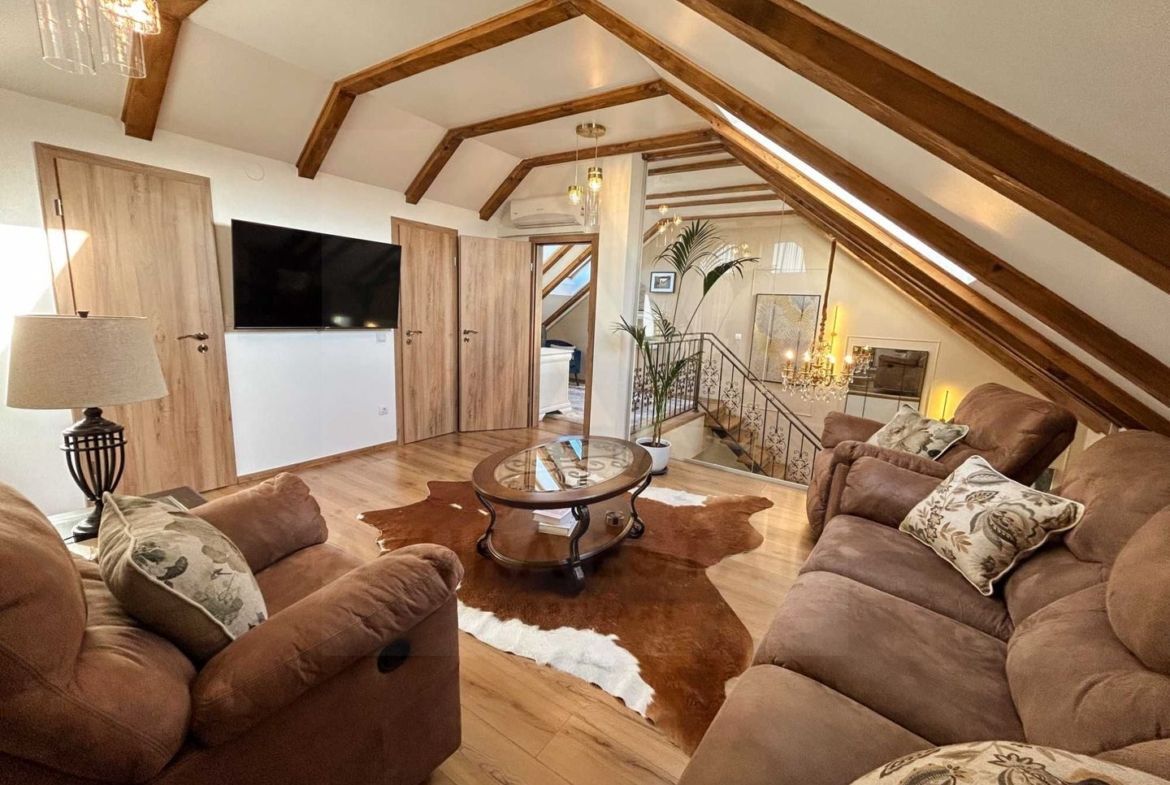 Penthouse lux 122 mp utili 4 camere 3 bai etaj 2 in Arhitectilor - foto 8