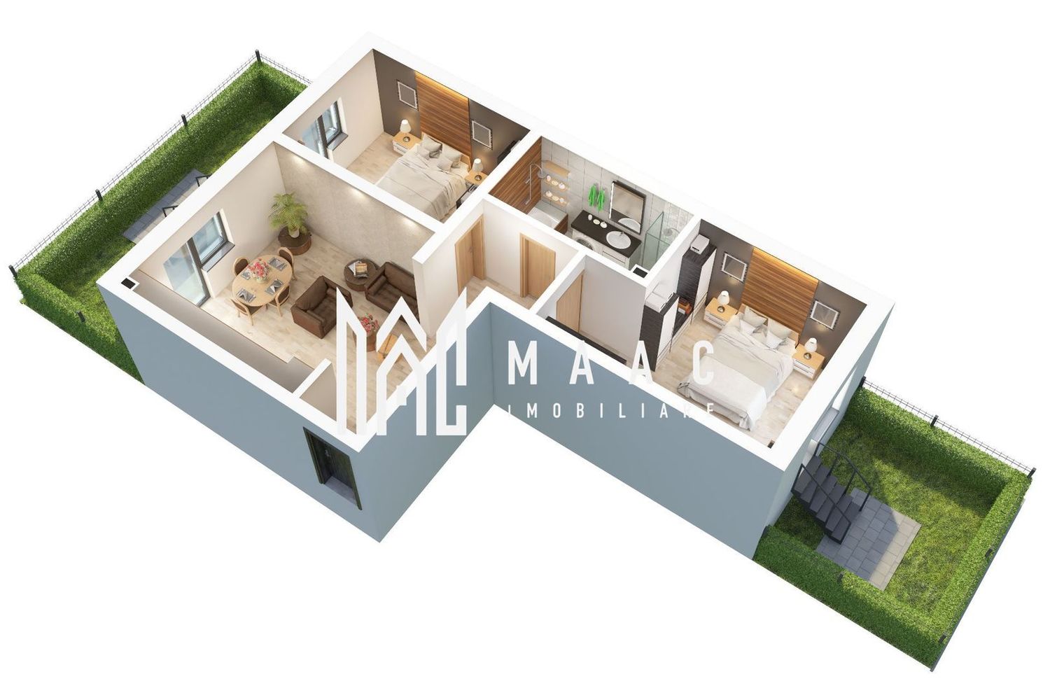Apartament 3 Camere | Parter |  Gradina |