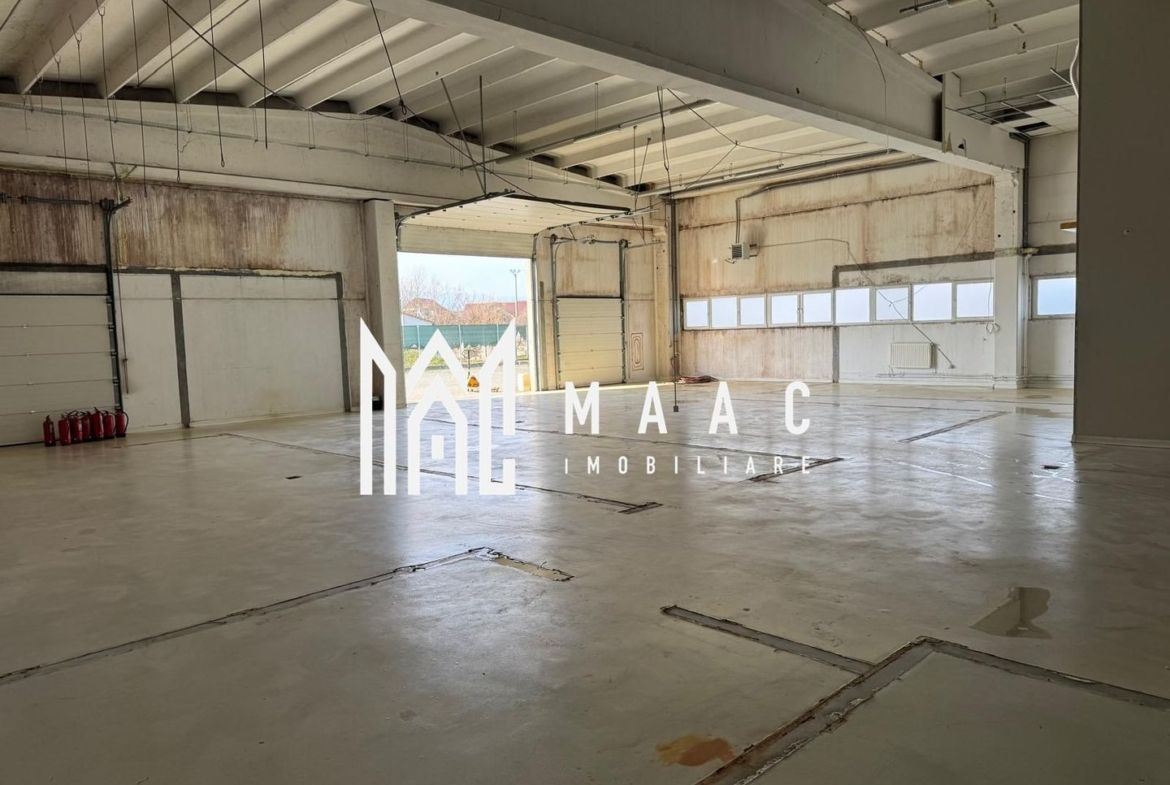 Spațiu industrial 1000mp | Acces tir | Teren 2500mp | Selimbar - foto 4