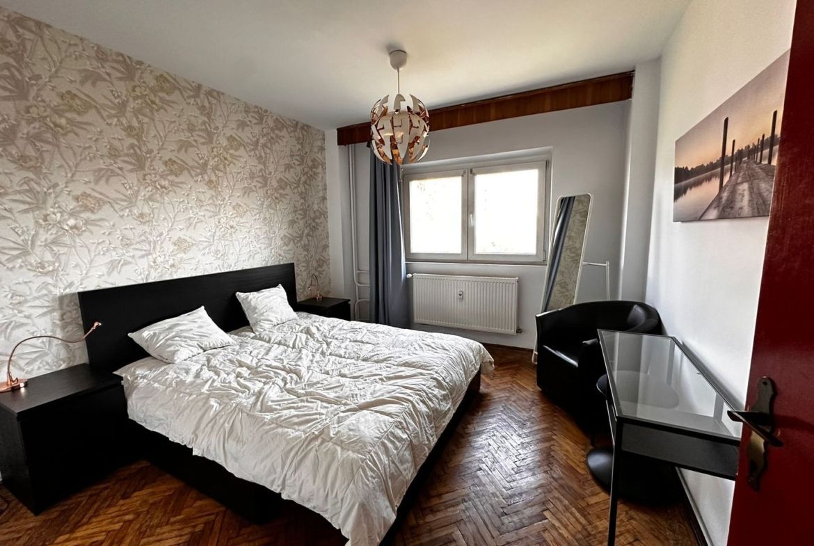 Banu Manta Titulescu apartament 2 camere mobilat de inchiriat - foto 2