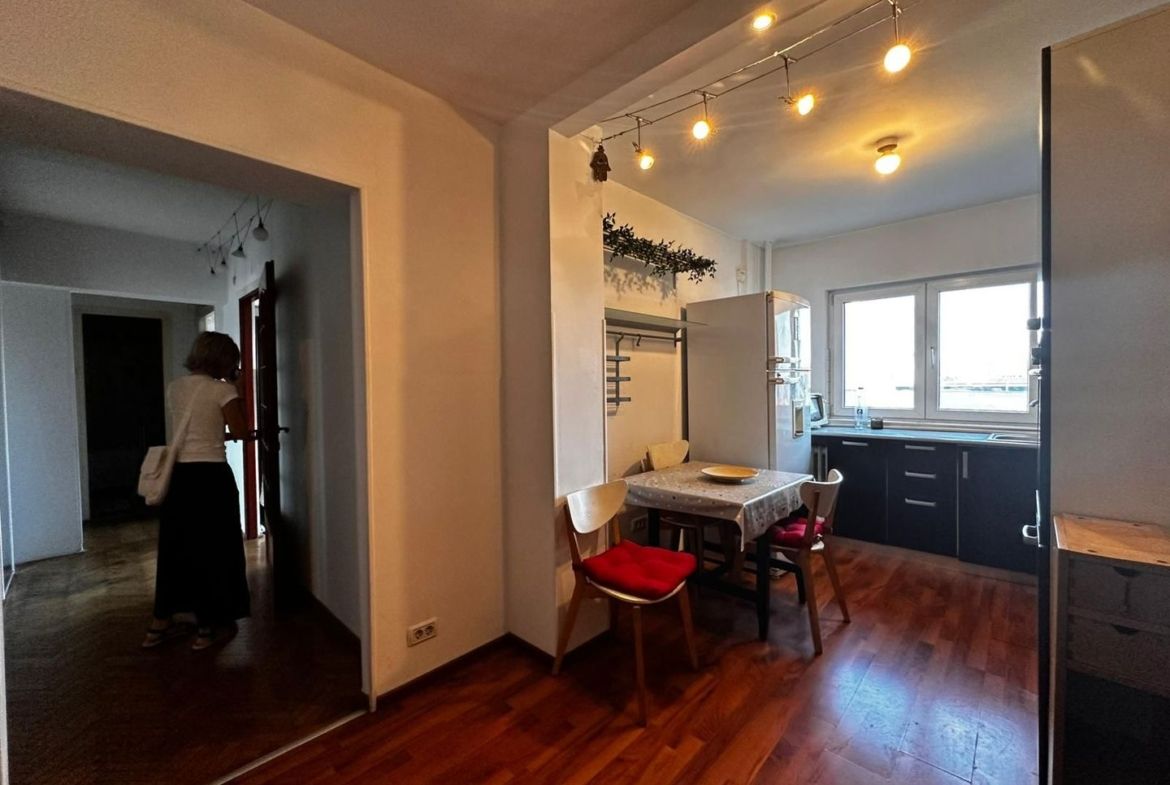 Banu Manta Titulescu apartament 2 camere mobilat de inchiriat - foto 4