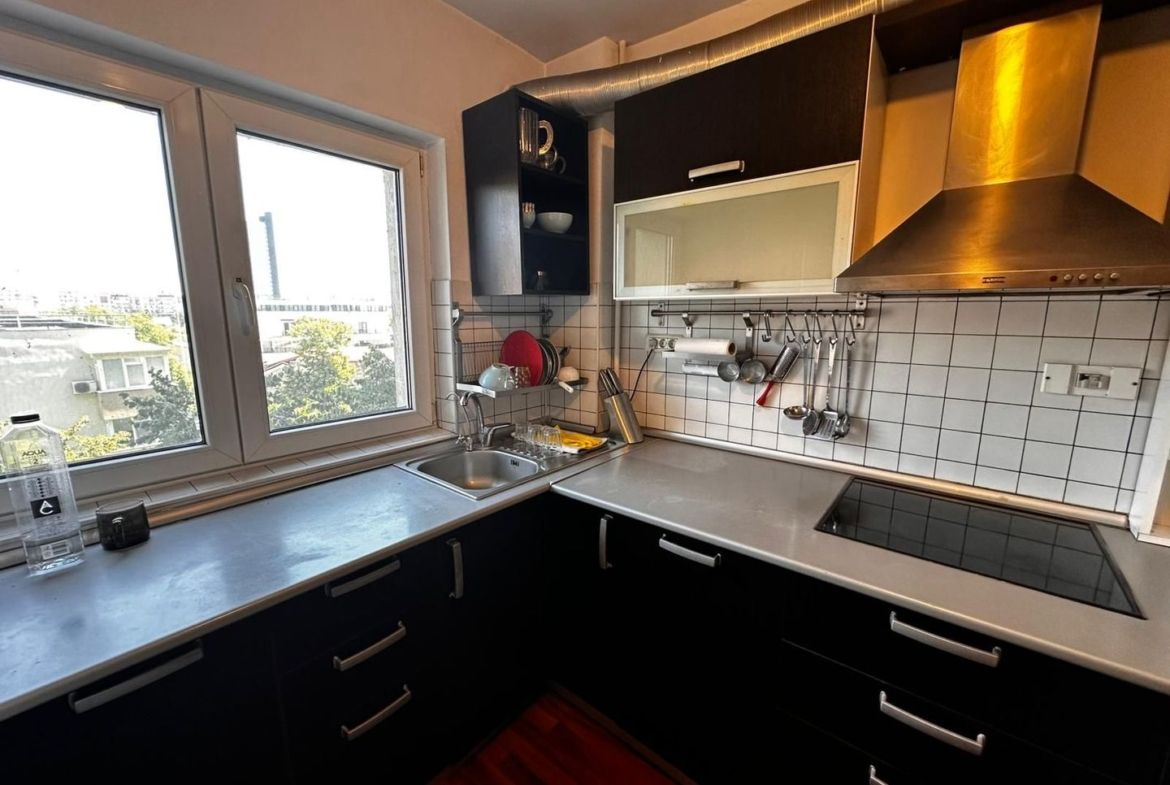 Banu Manta Titulescu apartament 2 camere mobilat de inchiriat - foto 8