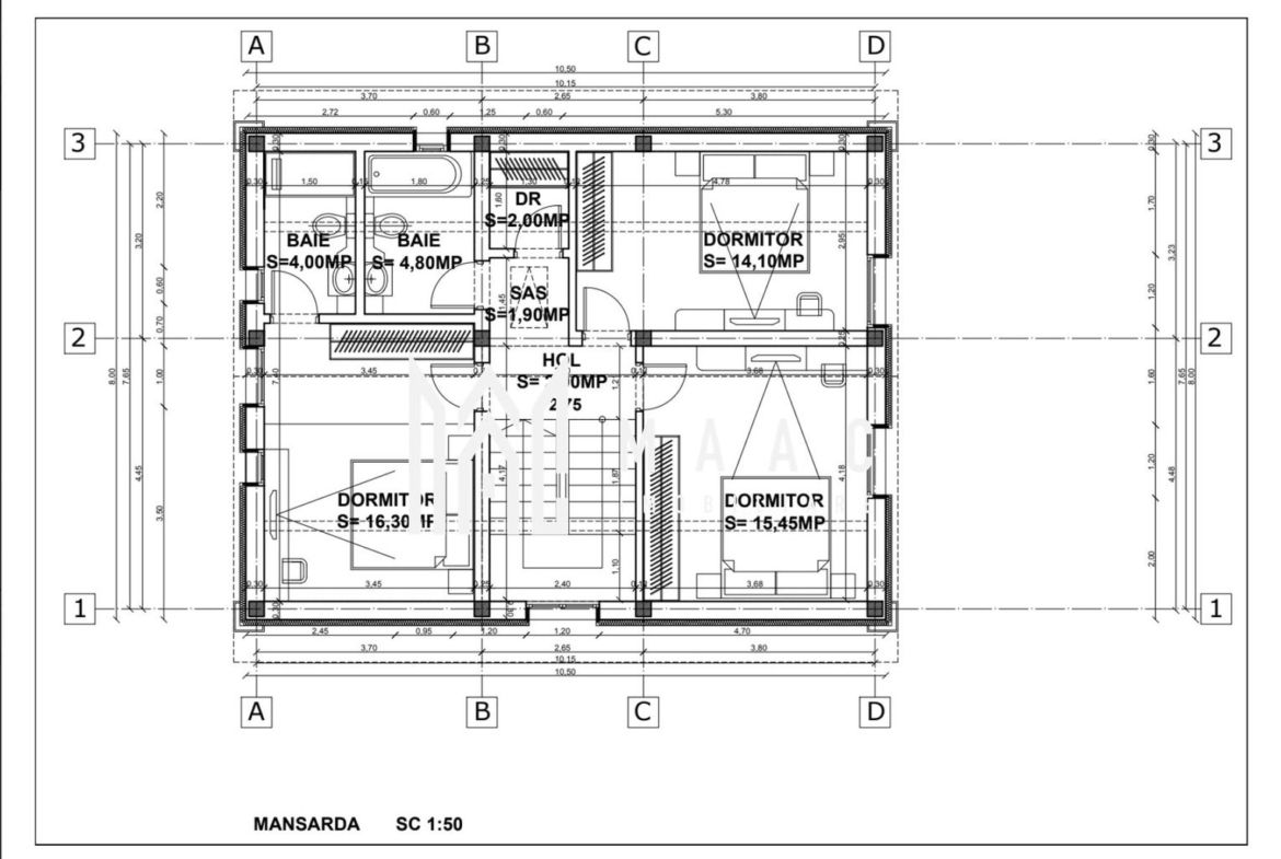 Casă individuală 4 camere | 120 mp utili | Teren 470 mp | Pompă de căldură - foto 15