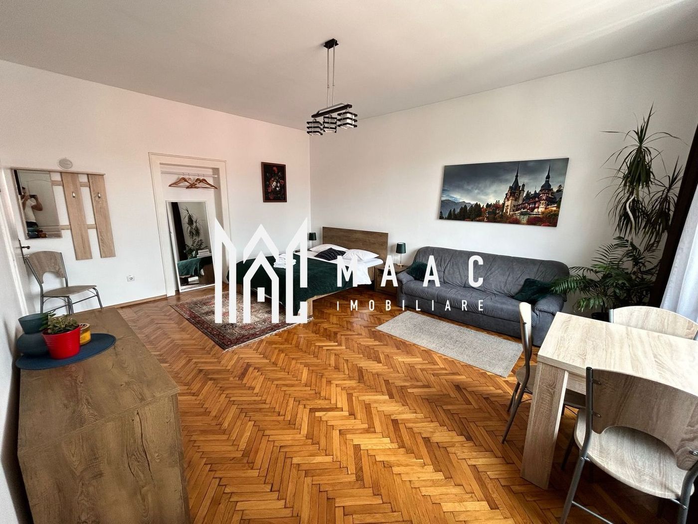 Apartament 1 camera | Etaj 2 | 50 MPU | Central - foto 2