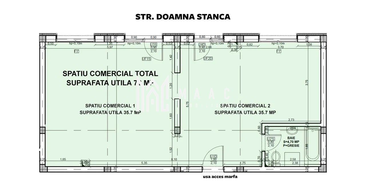 Spatiu Comercial I Parcare I 4 Vitrine I Doamna Stanca - foto 2 Spatiu Comercial I Parcare I 4 Vitrine I Doamna Stanca - foto 2