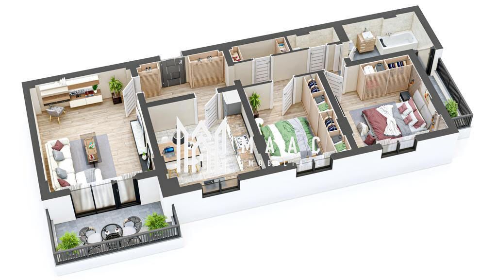 Apartament 4 camere I Nou I Decomandat I Balcon I Hipodrom - foto 2