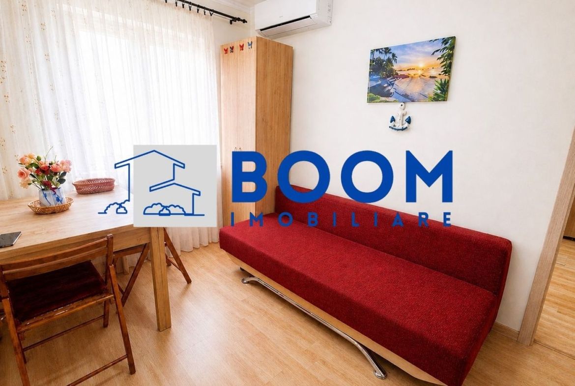 Studio | Etaj 1 | Bloc anvelopat | Gigacalorimetru | Mobilat si Utilat