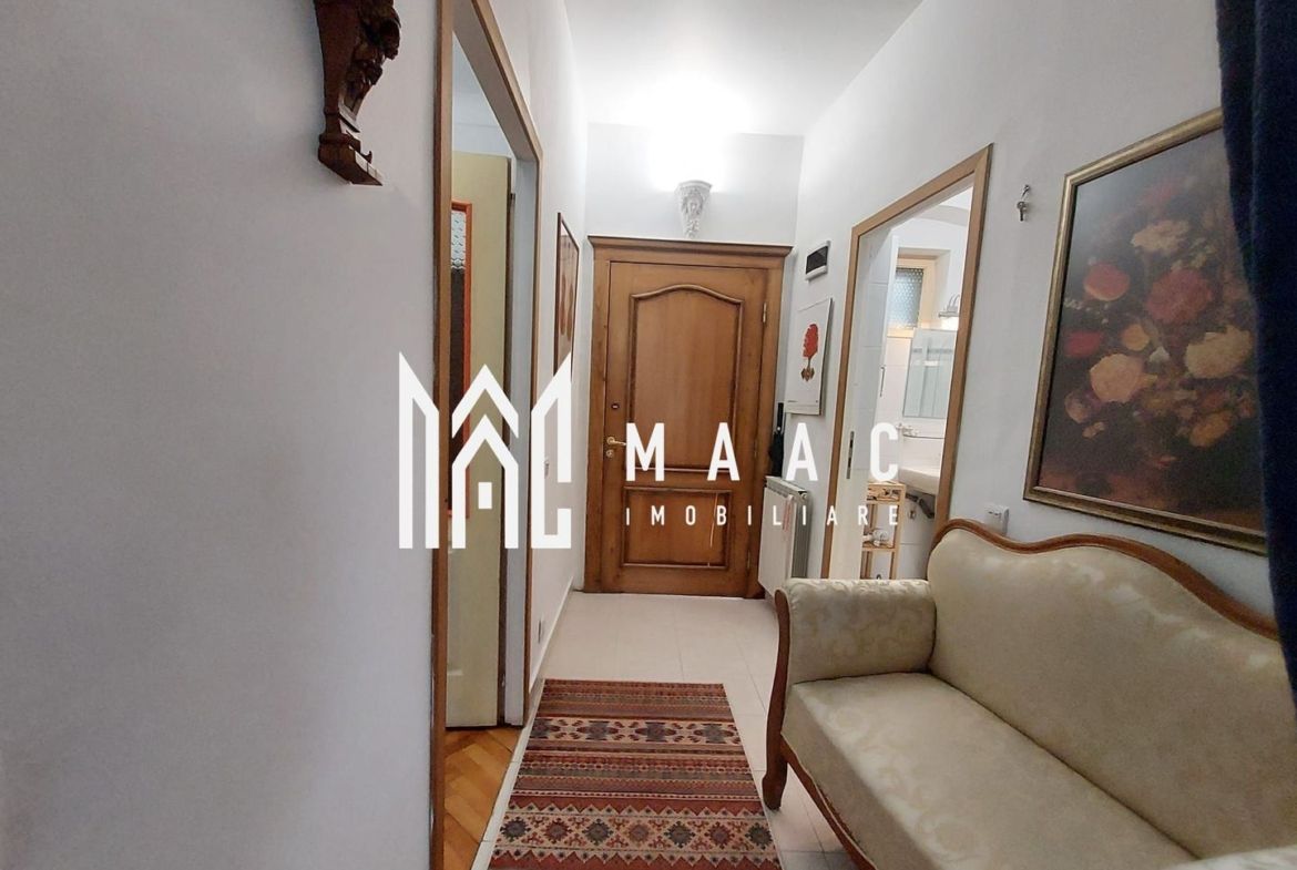 Apartament de vanzare Sibiu 3 camere | Ultracentral | 76 mp, pivniță - foto 11