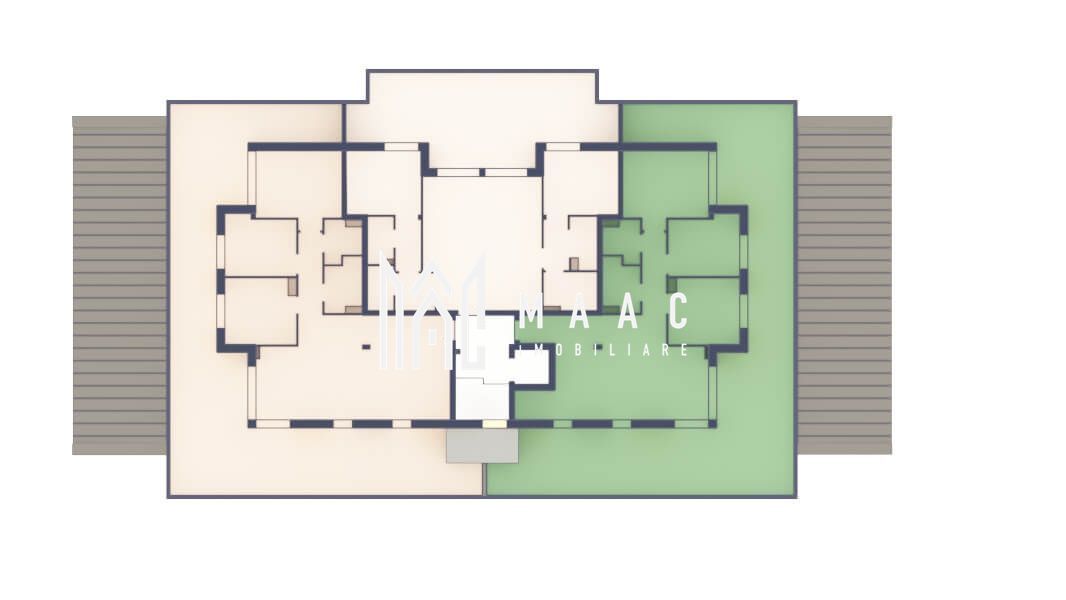 Penthouse 3 camere | Etaj 4 | Balcon 107.2 mp | Turnisor - foto 6