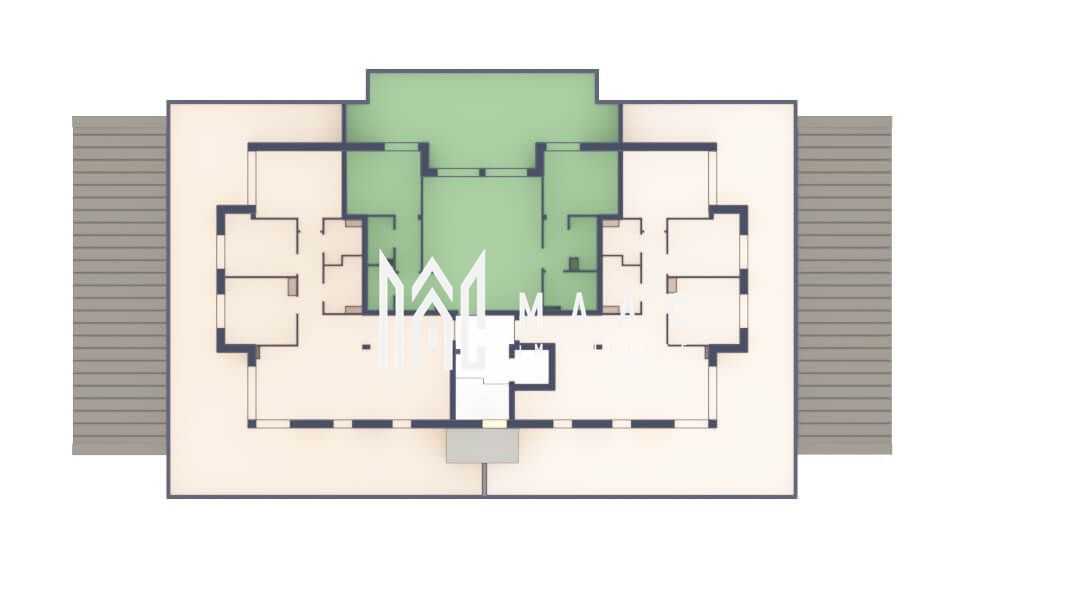 Penthouse 3  camere | Etaj 4 | Balcon 45.6 mp | Turnisor - foto 6