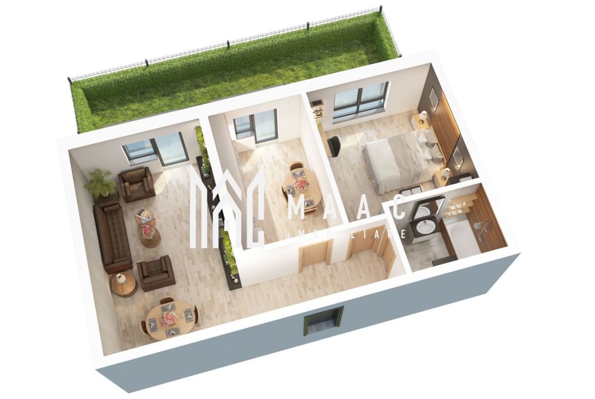 Apartament 2 camere | 56.15 MP | Predare 2026 - Imagine principala