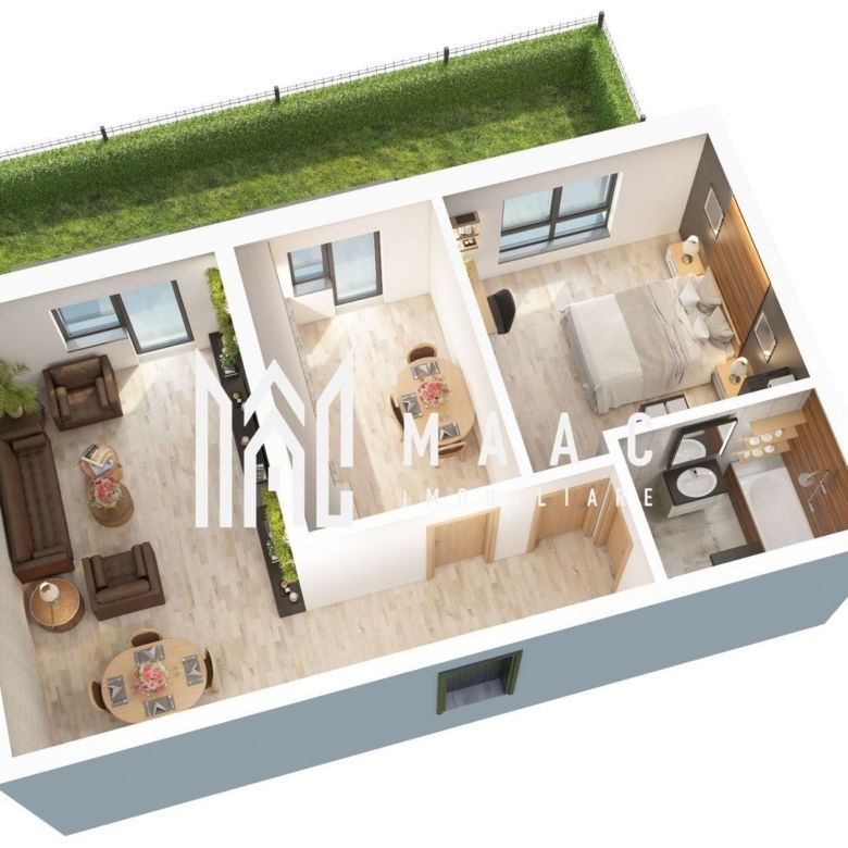 Apartament 2 camere | 56.15 MP | Predare 2026 - Imagine principala