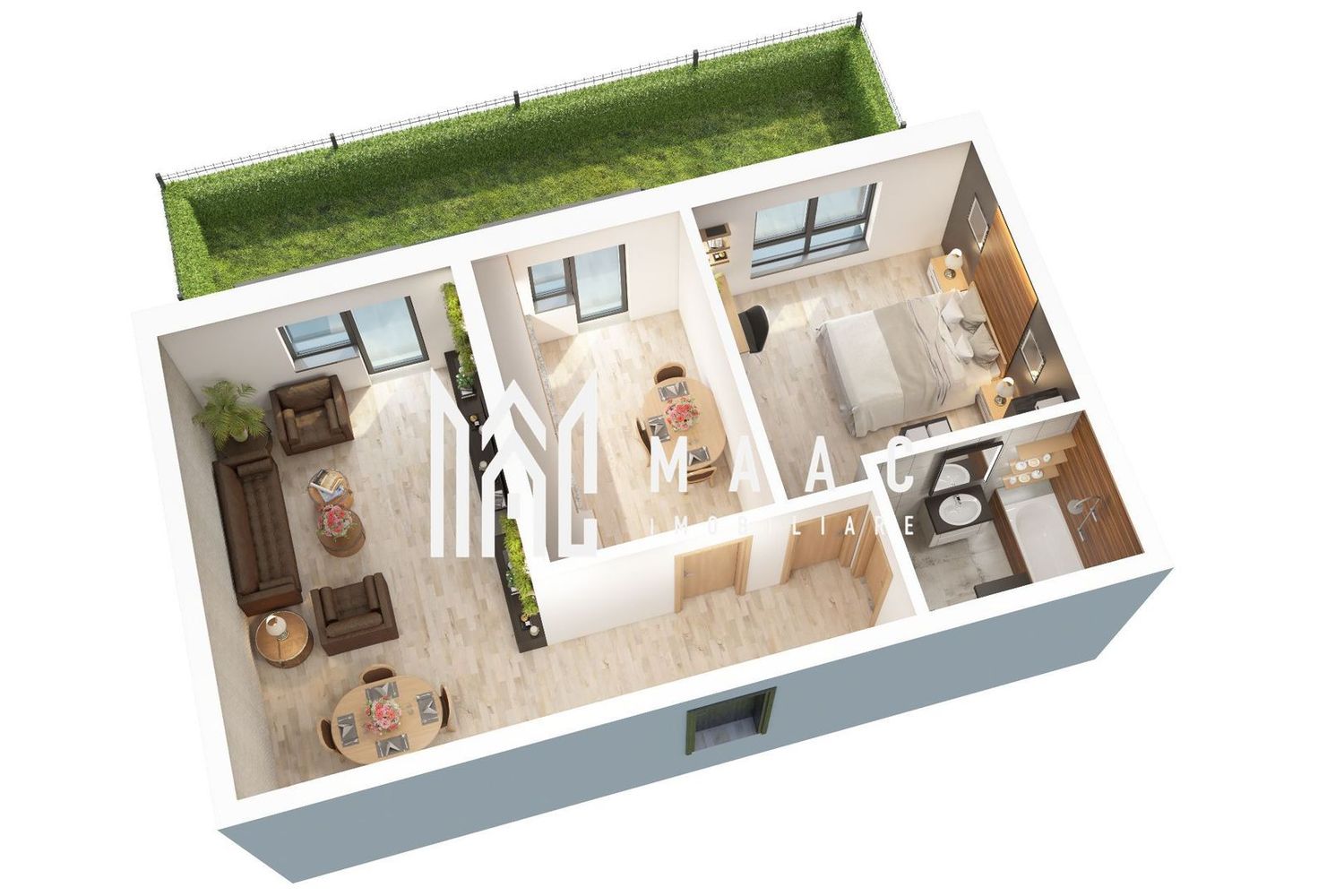 Apartament 2 camere | 56.15 MP | Predare 2026 - Imagine principala Apartament 2 camere | 56.15 MP | Predare 2026 - Imagine principala