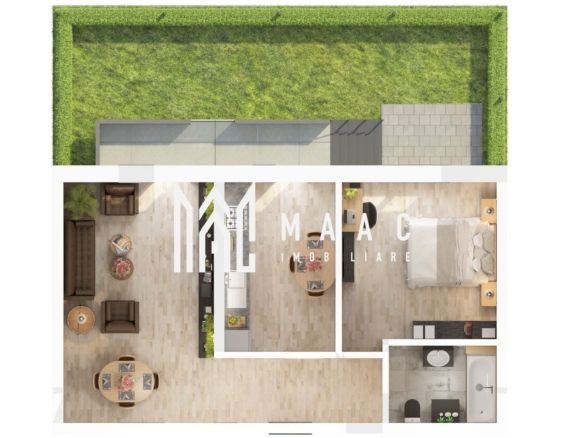 Apartament 2 camere | 56.15 MP | Predare 2026 - foto 2