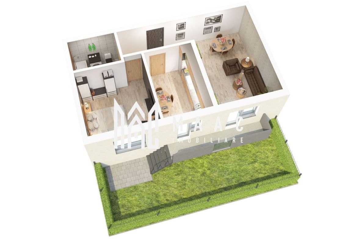 Apartament 2 camere | 56.15 MP | Predare 2026 - foto 3
