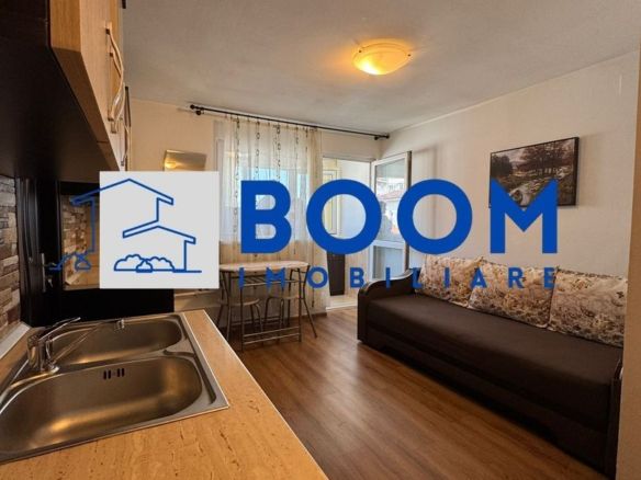 Studio Mansarda | 28 Mp | Centrala Proprie | Complet Mobilata