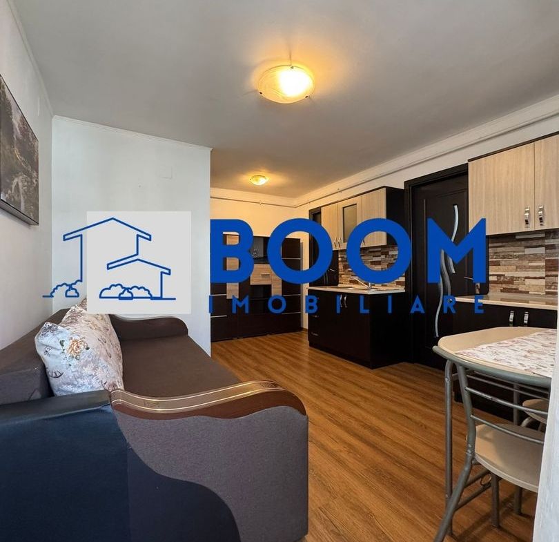 Studio Mansarda | 28 Mp | Centrala Proprie | Complet Mobilata