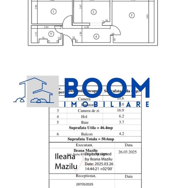 Apartament 2 camere | Etaj 1 | Zona Ostroveni | Gigacalorimetru - foto 8