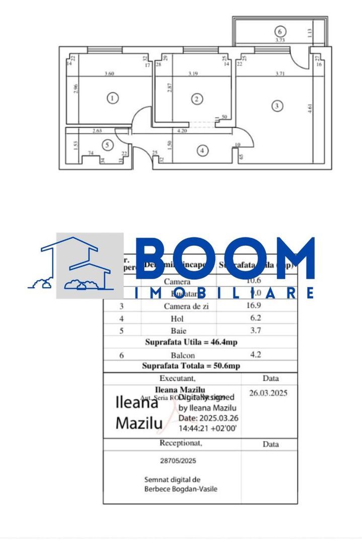 Apartament 2 camere | Etaj 1 | Zona Ostroveni | Gigacalorimetru - foto 8