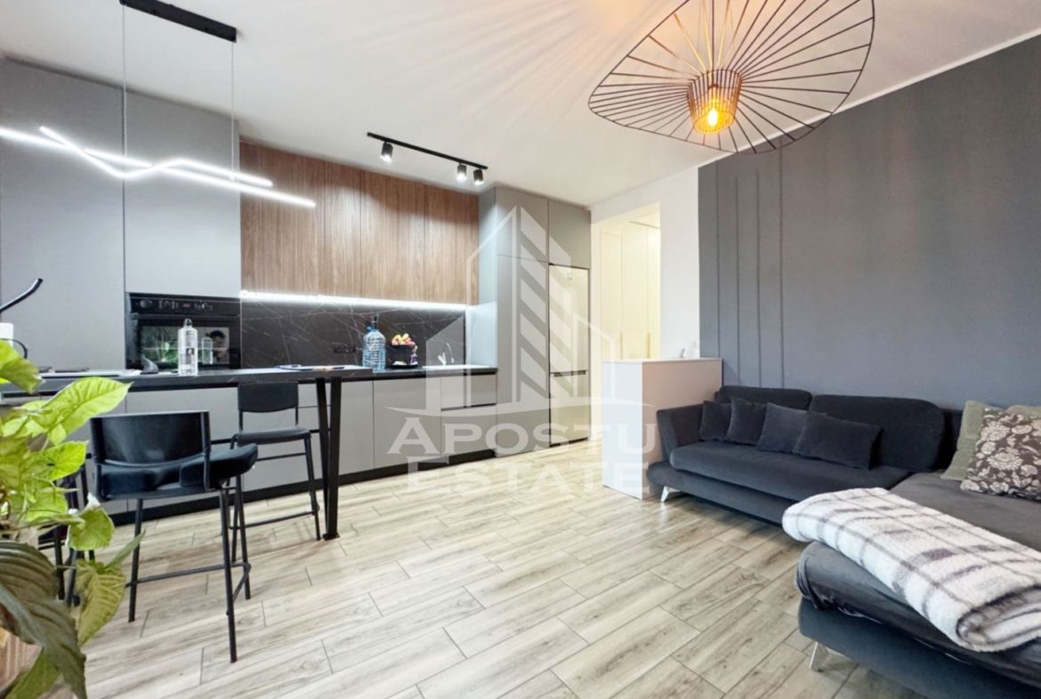 Apartament 2 camere de vanzare, 50mp utili, balcon – Giroc, zona Penny