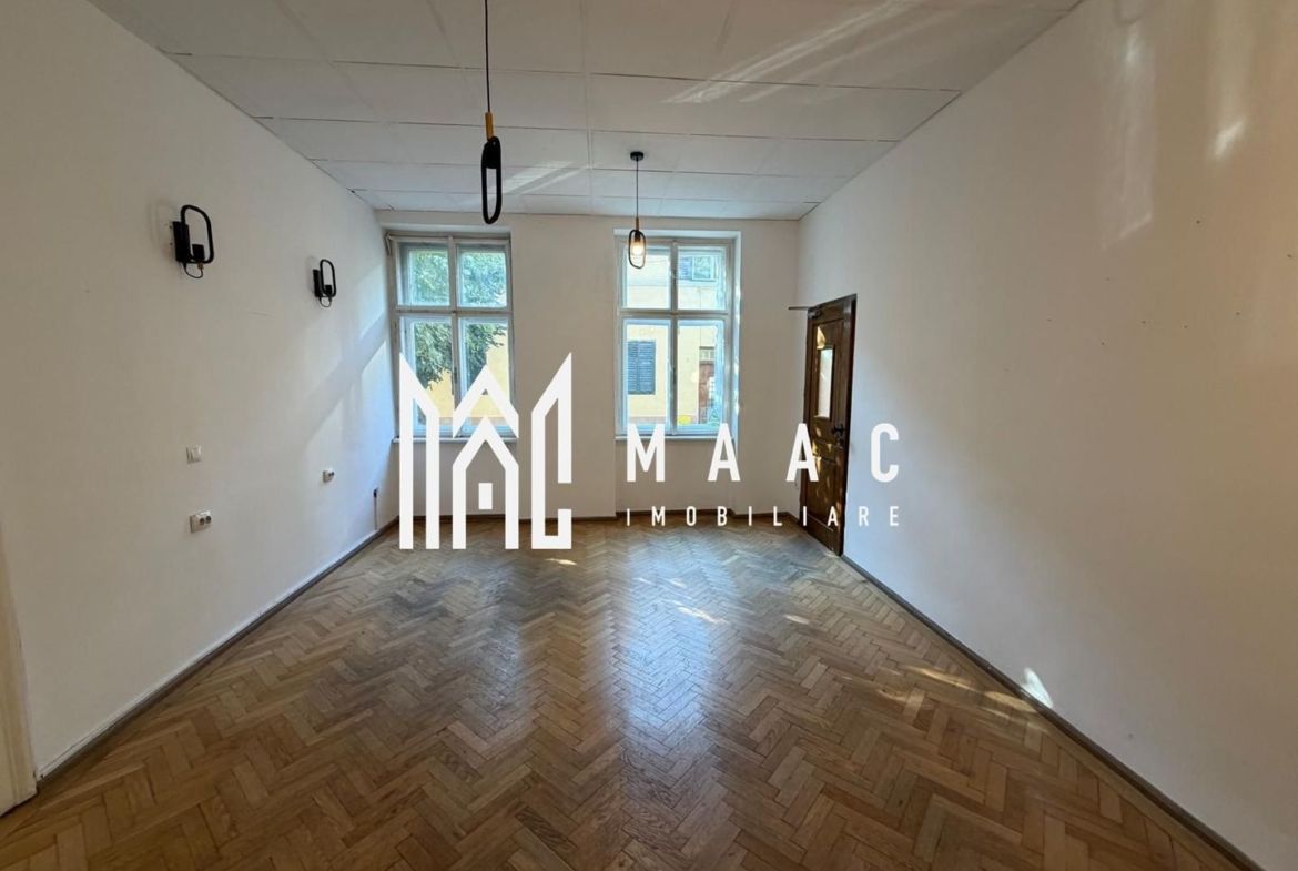 Spațiu birouri 3 camere compartimentat | Central, Sibiu | 100 mp - foto 3