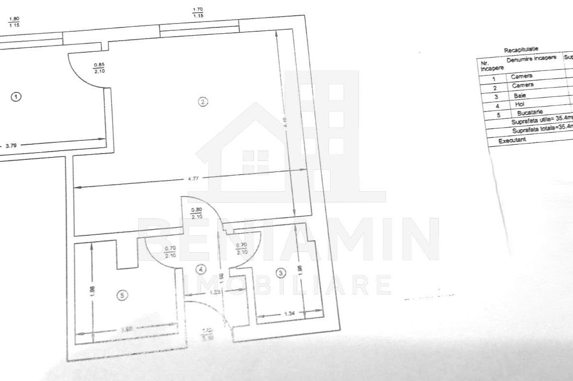 2 camere - etaj 1 - investitie - zona excelenta - Cinema Patria - foto 7