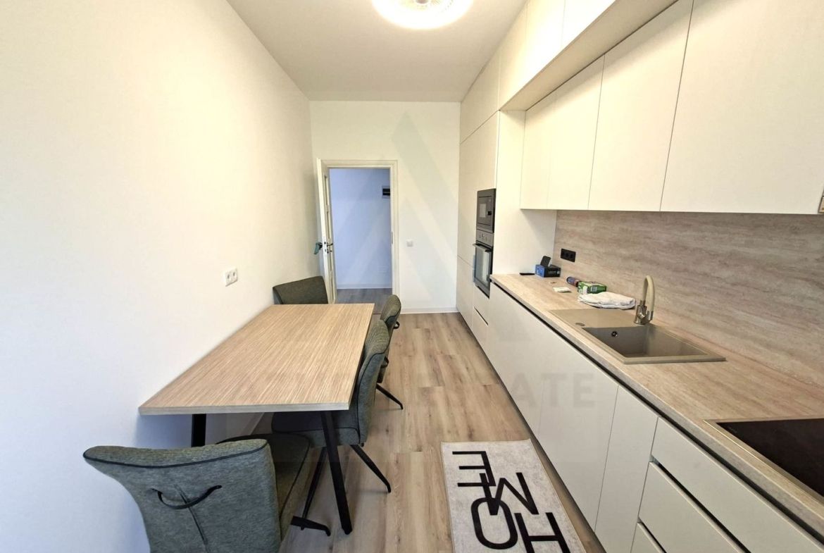 Apartament premium prima inchiriere 3 camere 76mp utili boxa Selimbar - foto 3