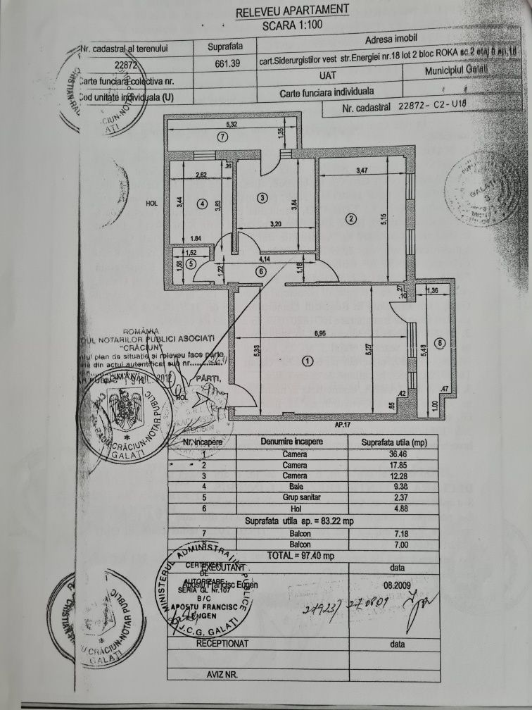 De vanzare apartament cu 3 camere, General, etaj 5/5 cu lift, 120.000 euro - foto 2 De vanzare apartament cu 3 camere, General, etaj 5/5 cu lift, 120.000 euro - foto 2