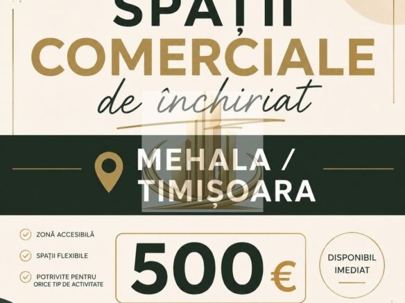 Spații Comerciale Mehala | 61 mp | 57 mp | 35 mp | SAD - Imagine principala