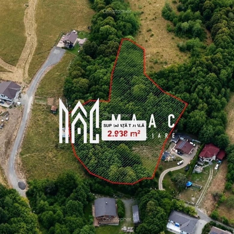 Teren intravilan 2.938 mp | Tocile, Sadu | pârâu natural - Imagine principala