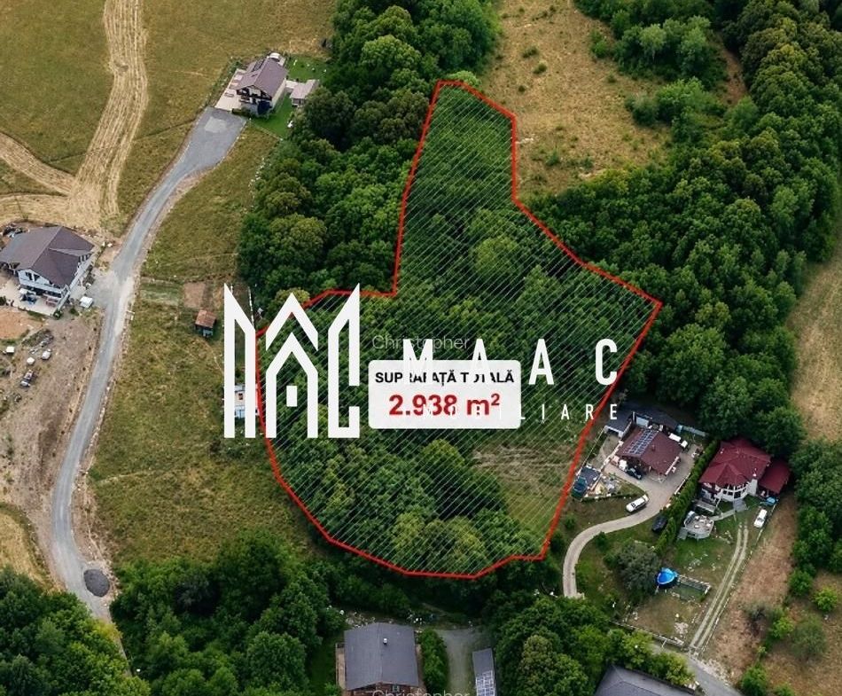 Teren intravilan 2.938 mp | Tocile, Sadu | pârâu natural - Imagine principala