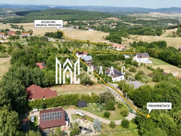 Teren intravilan 2.938 mp | Tocile, Sadu | pârâu natural - foto 2